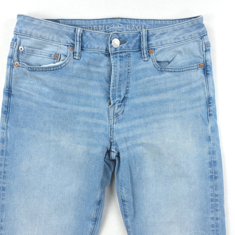 American Eagle AirFlex+ Jeans Mens 31x30 Blue Original Bootcut Stretch Denim